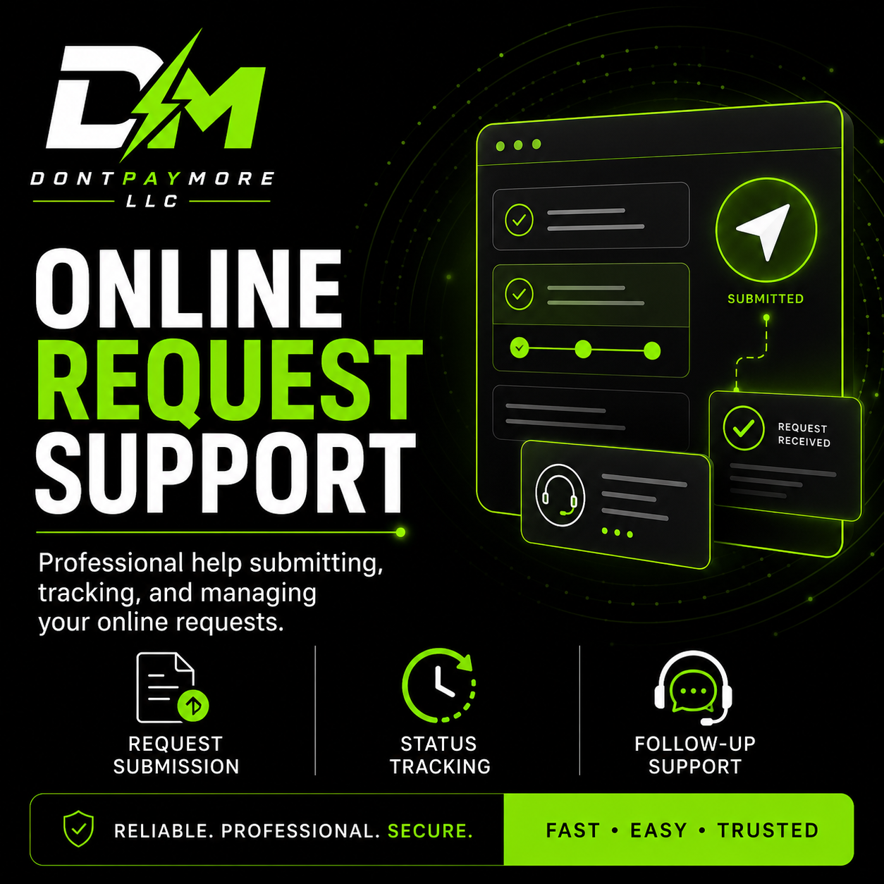 Online Request Support